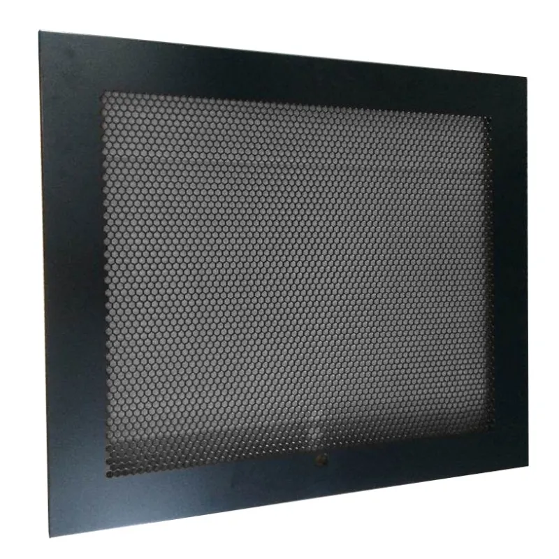 Porta Grigliata per Armadio a Muro 9 unit&agrave; Nero
