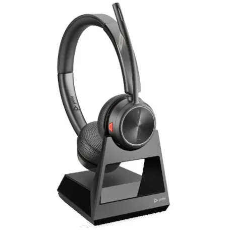 Poly Savi 7220 cuffia wireless duo con microfono antirumore