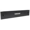 Pannello Cieco Toolless a Clip per Armadi Rack 19'' 2U Nero