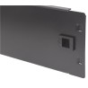 Pannello Cieco Toolless a Clip per Armadi Rack 19'' 2U Nero