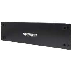 Pannello Cieco Toolless a Clip per Armadi Rack 19'' 3U Nero