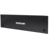 Pannello Cieco Toolless a Clip per Armadi Rack 19'' 3U Nero