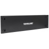 Pannello Cieco Toolless a Clip per Armadi Rack 19'' 3U Nero