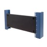 Pannello Cieco Toolless a Clip per Armadi Rack 19'' 4U Nero