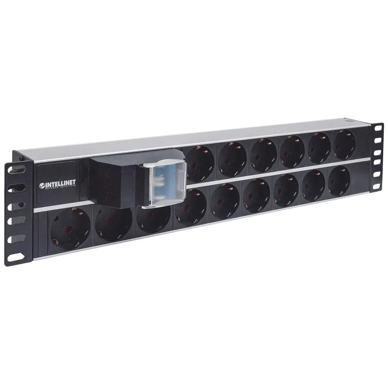 Multipresa 15 Posti da Rack 19'' 2U con Spina Schuko