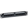 Pannello Patch per rack 10'' 12p UTP Cat.6A