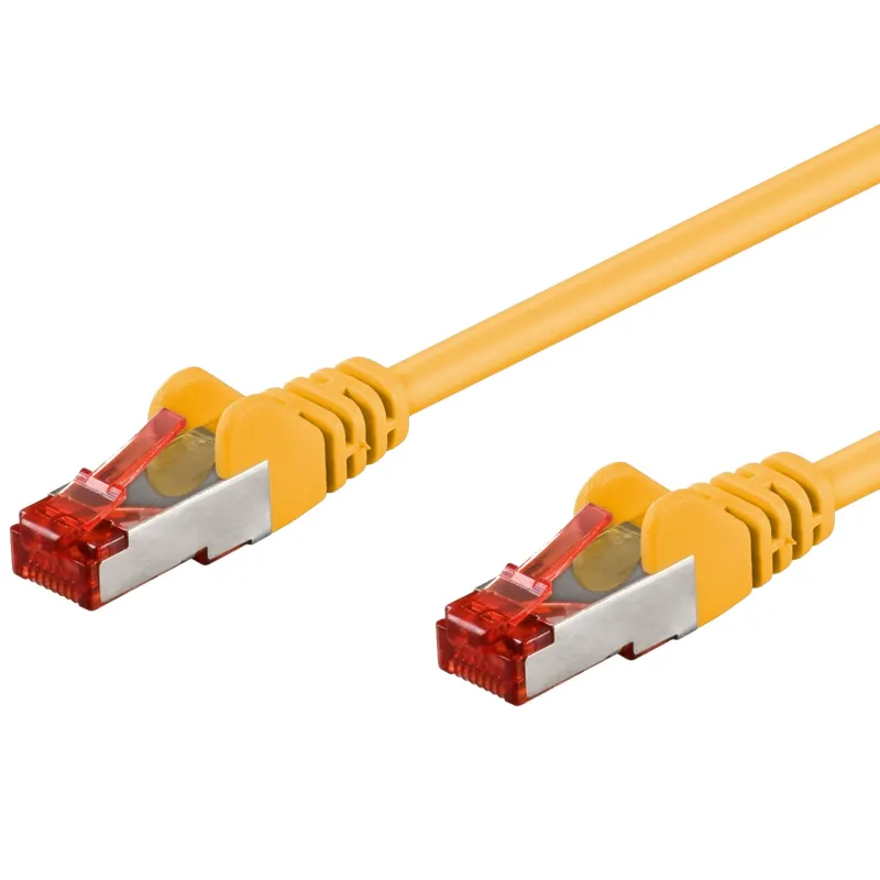 Cavo di rete Patch in rame Cat. 6 Giallo SFTP LSZH 0,5m