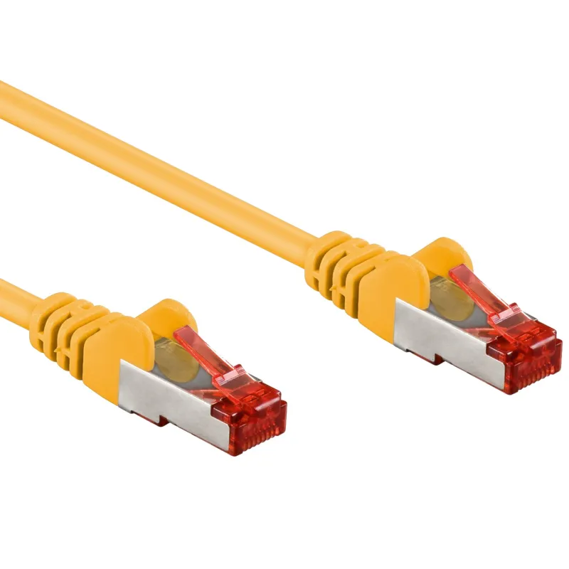 Cavo di rete Patch in rame Cat. 6 Giallo SFTP LSZH 0,5m
