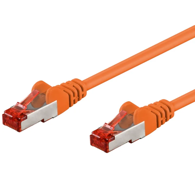 Cavo di rete Patch in rame Cat. 6 Arancione SFTP LSZH 5m