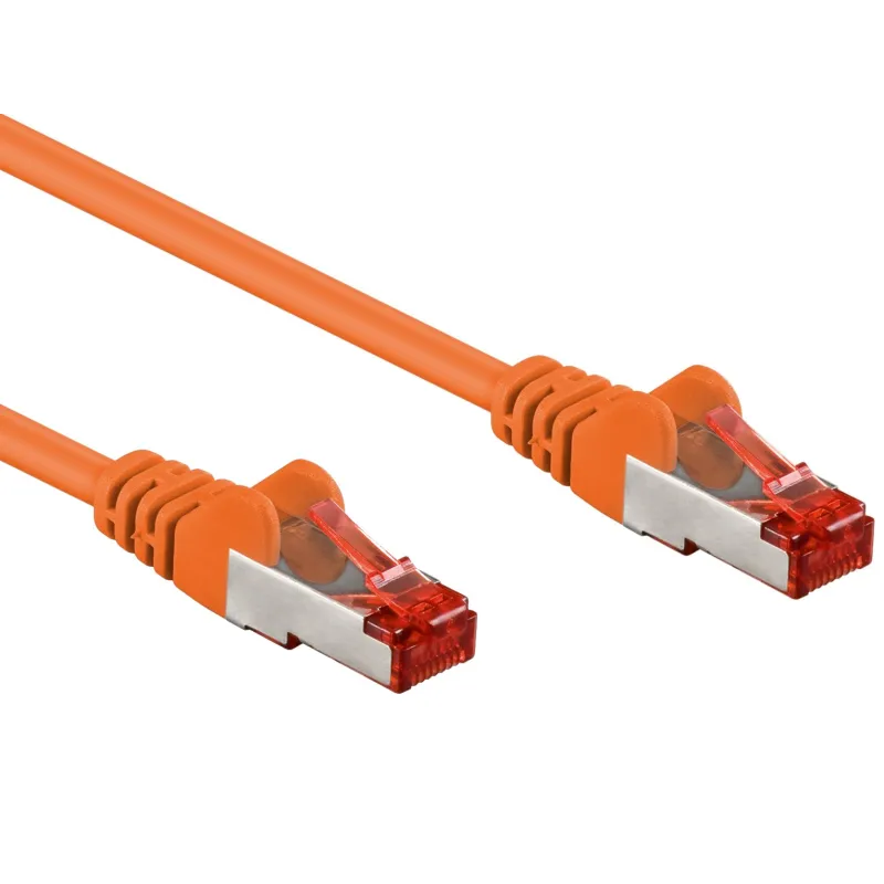 Cavo di rete Patch in rame Cat. 6 Arancione SFTP LSZH 5m