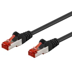 Cavo di rete Patch in rame Cat. 6 Nero SFTP LSZH 15m