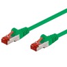Cavo di rete Patch in rame Cat. 6 Verde SFTP LSZH 7,5m