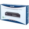 Switch Gigabit Ethernet 8 Porte PoE+ Web-Managed con 2 porte SFP