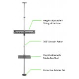 Supporto da Pavimento a Soffitto per TV LCD/LED/Plasma 37-70''