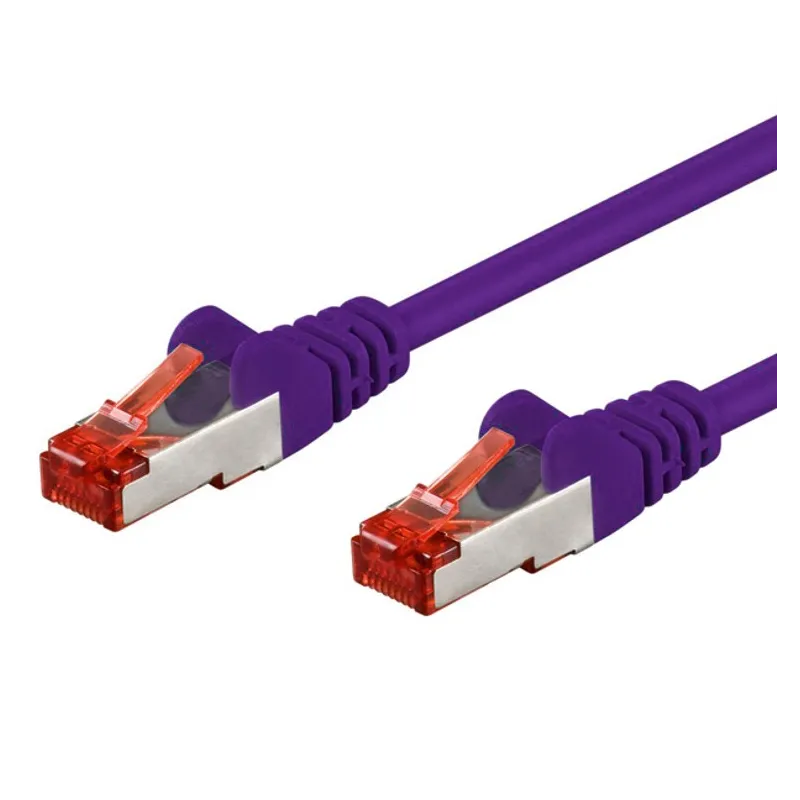 Cavo di rete Patch in rame Cat. 6 Viola SFTP LSZH 7,5m