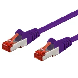 Cavo di rete Patch in rame Cat. 6 Viola SFTP LSZH 10m
