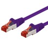 Cavo di rete Patch in rame Cat. 6 Viola SFTP LSZH 10m