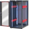 Armadio Server Rack 19'' 600x1000 27 Unita' Nero serie IdealNET