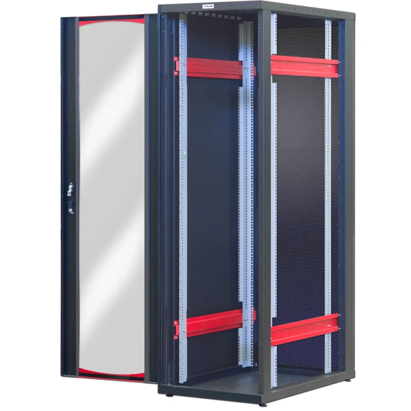 Armadio Server Rack 19'' 600x1000 42 Unita' Nero serie IdealNET