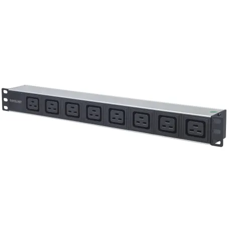 Multipresa montaggio a rack 19'' 1U 8 uscite C19