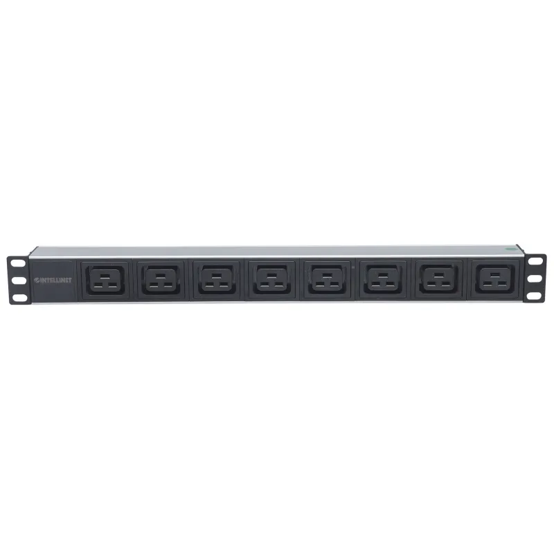 Multipresa montaggio a rack 19'' 1U 8 uscite C19