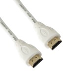 Cavo High Speed HDMI con Ethernet 0.5 metri Bianco 