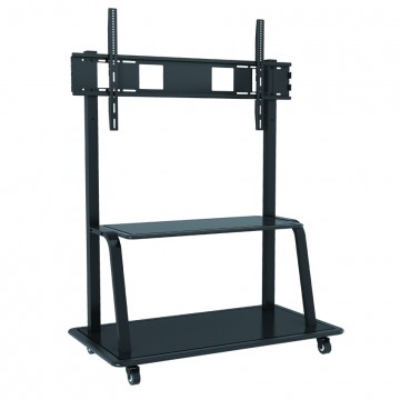 Supporto a Pavimento con Mensola per TV LCD/LED/Plasma 55-110''