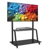Supporto a Pavimento con Mensola per TV LCD/LED/Plasma 55-110''