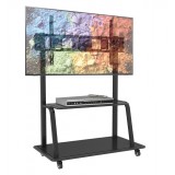 Supporto a Pavimento con Mensola per TV LCD/LED/Plasma 55-110''