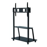 Supporto a Pavimento con Mensola per TV LCD/LED/Plasma 55-110''