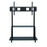 Supporto a Pavimento con Mensola per TV LCD/LED/Plasma 55-110''