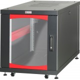 Armadio Rack 19'' 600x800 12 Unità Nero da sotto-scrivania