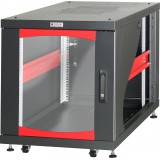 Armadio Rack 19'' 600x800 12 Unità Nero da sotto-scrivania