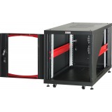 Armadio Rack 19'' 600x800 12 Unità Nero da sotto-scrivania