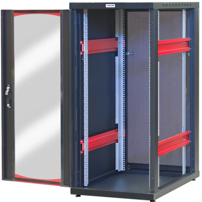  Armadio Server Rack 19'' 800x1000 47 Unita' Nero serie IdealNET