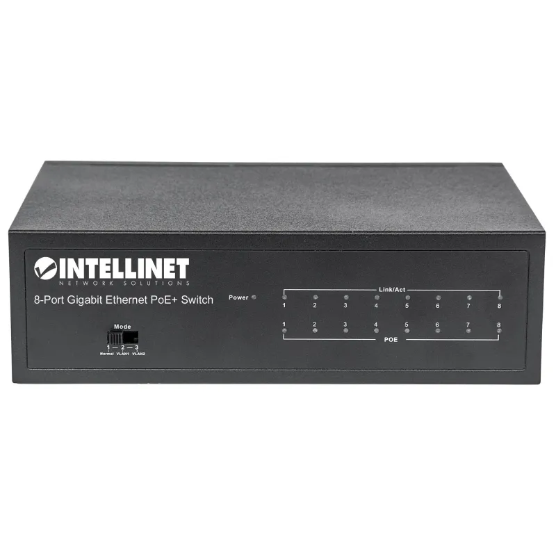 Switch Gigabit Ethernet 8 Porte PoE+