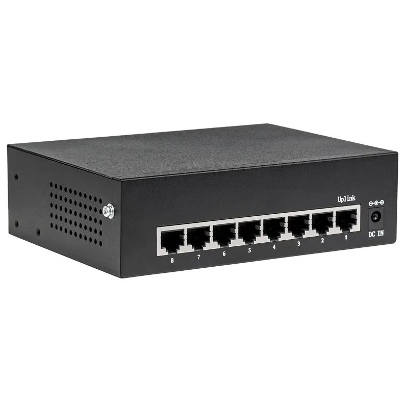 Switch Gigabit Ethernet 8 Porte PoE+