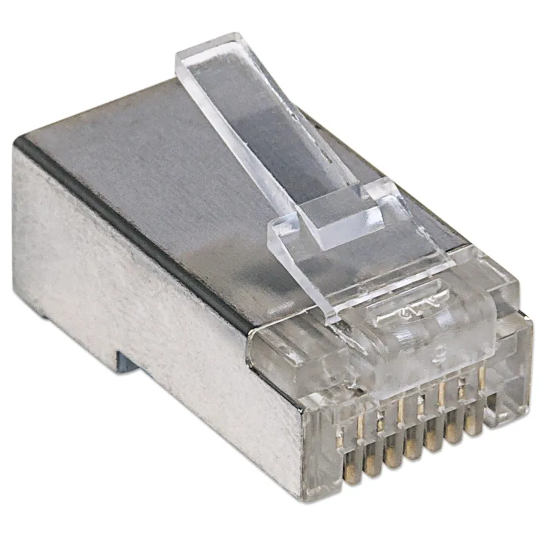 Confezione 100 plug Modulari Pro Line RJ45 Cat.5E
