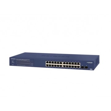 Netgear GS724T-200EUS switch 24 porte Gigabit POE+ 192w
