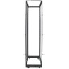 Open Frame Rack 19'' 4 Montanti 45U con profondit&agrave; regolabile