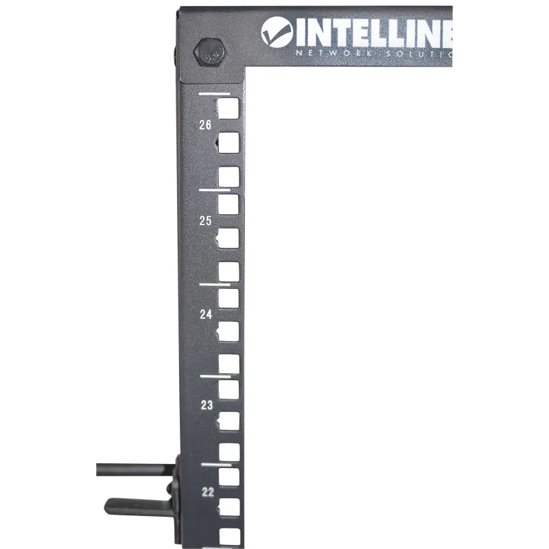 Open Frame Rack 19'' 4 Montanti 26U con profondit&agrave; regolabile