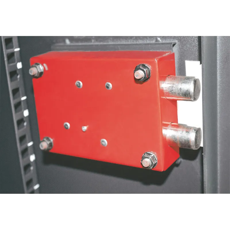 Armadio Rack 19'' a muro 9unit&agrave; con serratura di sicurezza