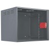 Armadio Rack 19'' a muro 6unit&agrave; con serratura di sicurezza 