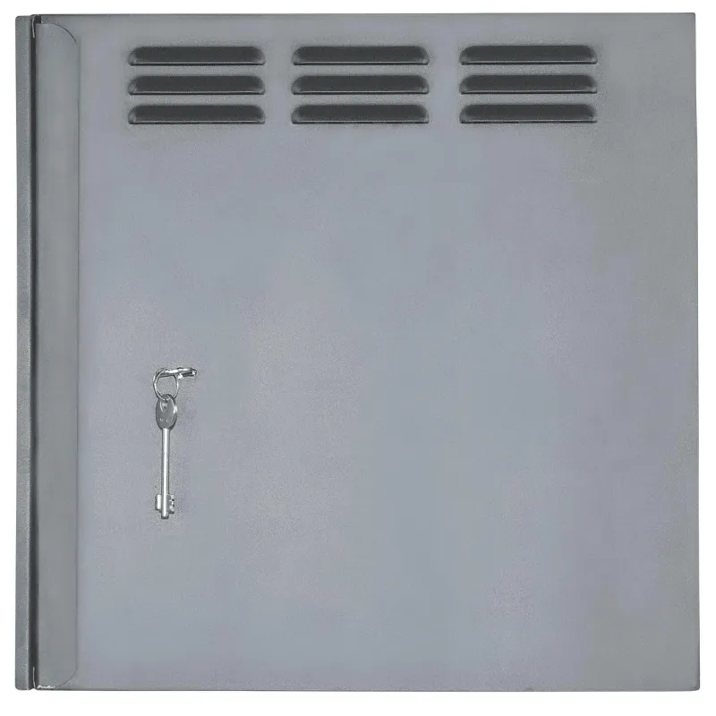 Armadio Rack 19'' a muro 6unit&agrave; con serratura di sicurezza 