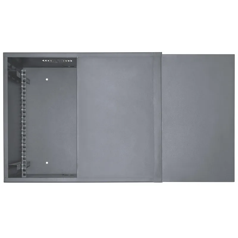 Armadio Rack 19'' a muro 9unit&agrave; con serratura di sicurezza