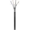 Matassa S/FTP Cavo Cat.6 PIMF LSZH Rame 100m Rigido Nero per esterno