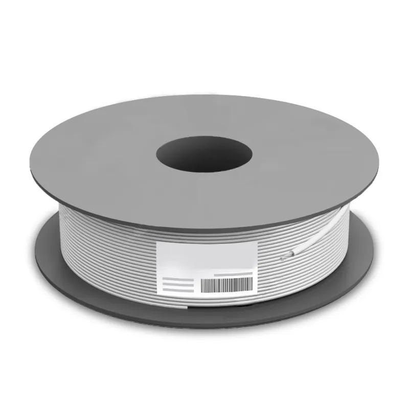Matassa Cavo U/UTP Cat.6 Rame 100m Rigido Nero per esterno 