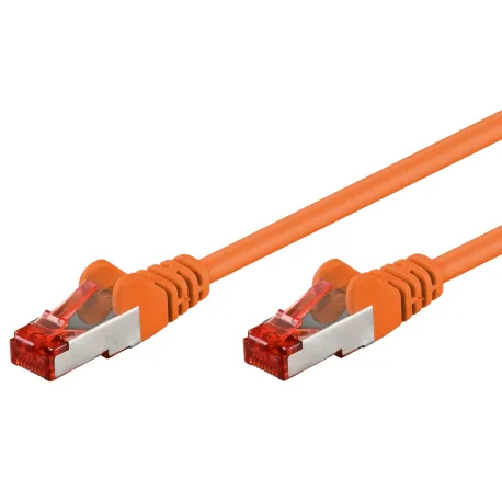 Cavo di rete Patch in rame Cat. 6 Arancione SFTP LSZH 0,25m