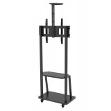 Supporto a Pavimento con Mensola per TV LCD/LED/Plasma 32-70''