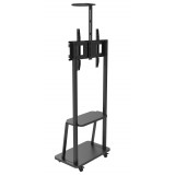 Supporto a Pavimento con Mensola per TV LCD/LED/Plasma 32-70''